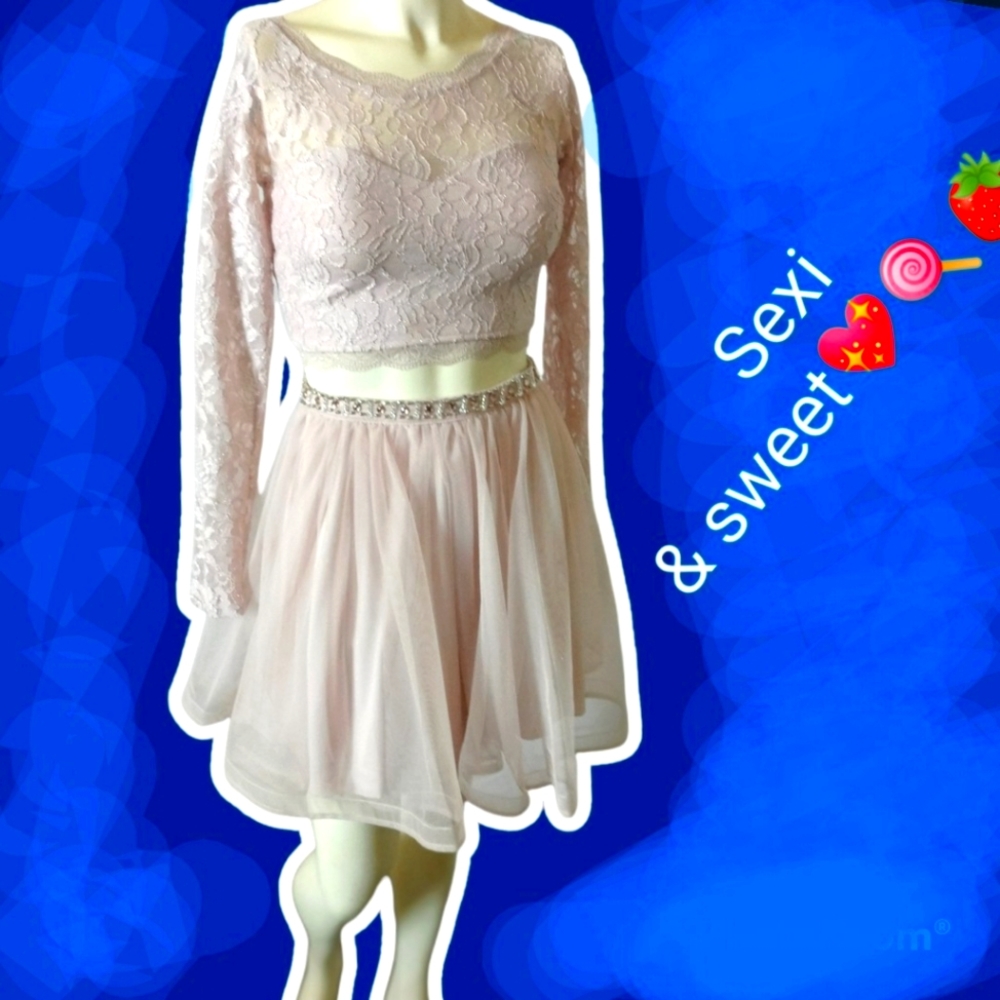 2  outfit party prom size 1 girl petal rose with stones My Mitchell.